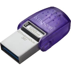  DTDUO3CG3/128GB, KINGSTON, Flash Memory, 200MB/s dual USB-A + USB-C.
