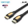 ALIBI VENTION HDMI-A Male to Male 4K HD Cable PVC Type 3M Black ALIBI VENTION HDMI-A Male to Male 4K HD Cable PVC Type 3M Black