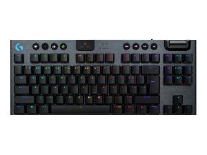  G915 X LIGHTSPEED TKL, Logitech, Keyboard, Wireless Gaming Keyboard - BLACK - US INT'L - 2.4GHZ/BT - N/A - EMEA2.