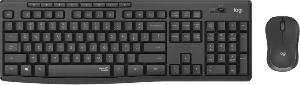 MK295, LOGITECH, Keyboard, Silent Wireless Combo, EN/RU, BLACK.