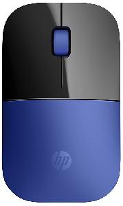 V0L81AA, HP Z3700 Wireless  2.4GHz Mouse, 1,600 DPI,  Blue