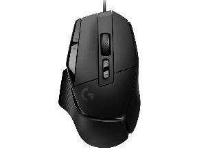G502 X, Logitech gaming mouse, DPI 100–25,600,  89 grams USB 1.8m, BLACK (L910-006138)