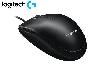  M100, Logitech, Mouse, USB 1,8m, 1000dpi, 3 Button, 90 g, Black.
