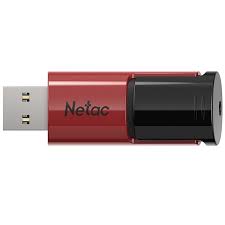  U182, NETAC, Flash Memory, 64GB USB3.0 Red .