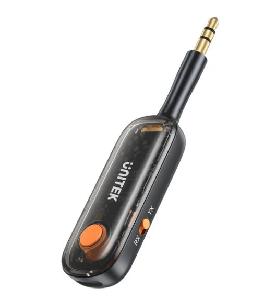  B1111A01, UNITEK, Bluetooth Adapter, 2-in-1 Bluetooth  5.3 Transmitter/Receiver, up to 10 m,  latency 40ms, charge up to 10 