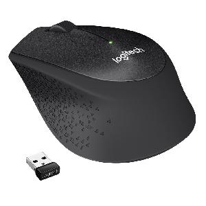  M330 SILENT PLUS, Logitech, Mouse, USB	Wireless 1000 dpi 3 Button 1xAA-18 month 78g Black.